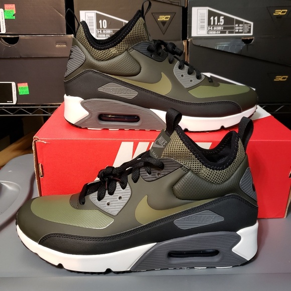 nike air max 180 mid winter olive